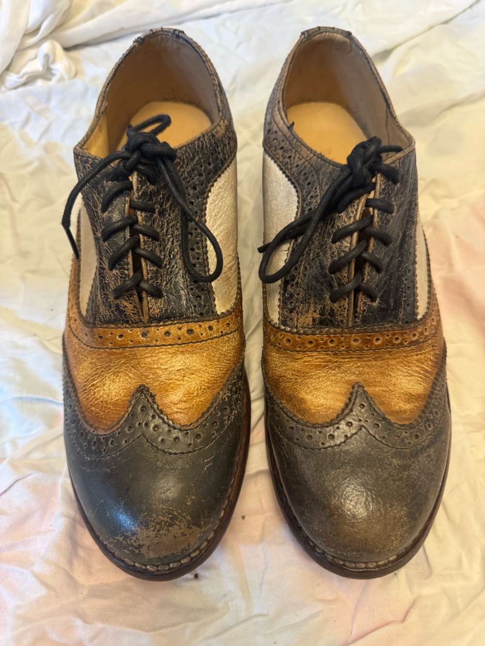 Bed Stu Lita Oxfords. Size 9.